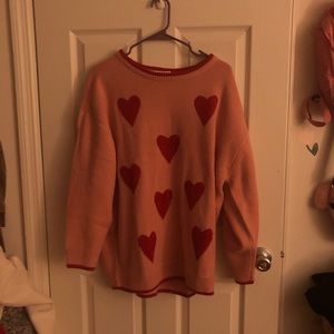 Monki heart sweater